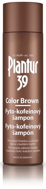 Plantur39 Color Brown Fyto-kofeinový šampon 250ml