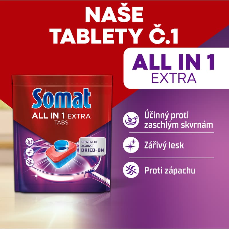 Somat All in One Extra tablety do myčky
