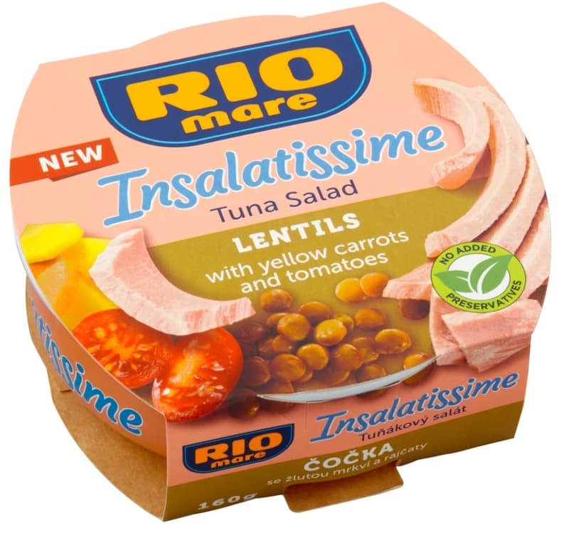 Rio Mare Insalatissime Tuna salad with lentils