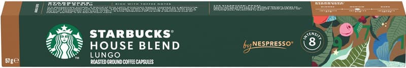 Starbucks House Blend by Nespresso Medium Roast kávové kapsle