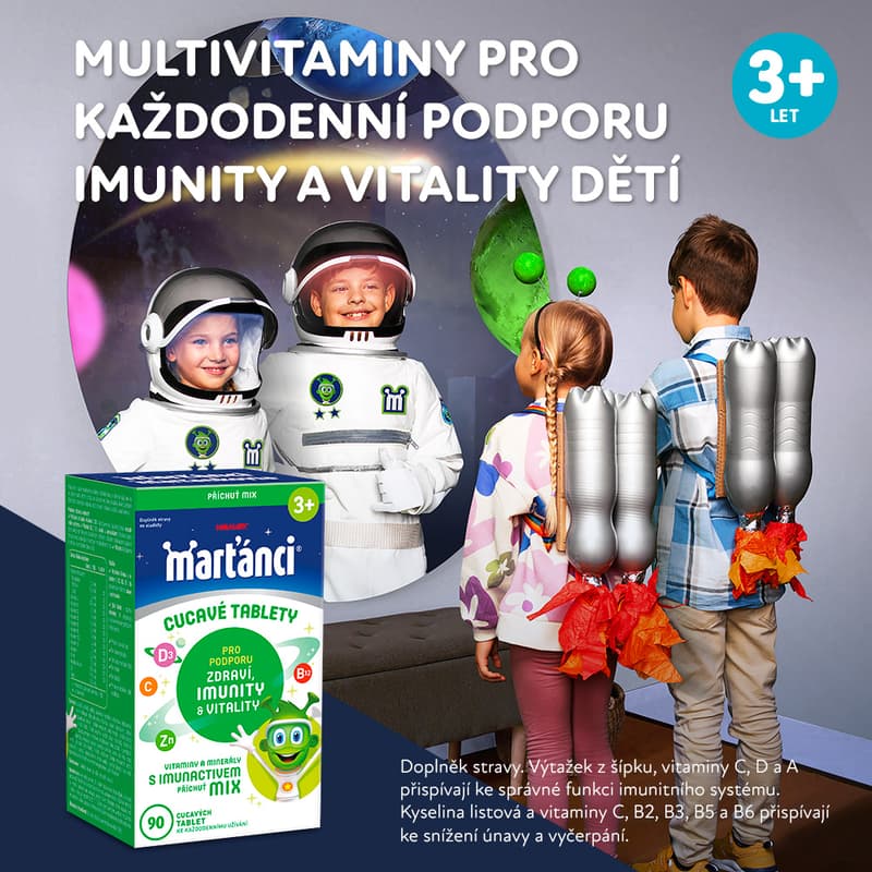 Marťánci s Imunactivem příchuť mix tbl.90
