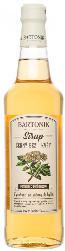  Bartonik Syrup black elderberry - flower