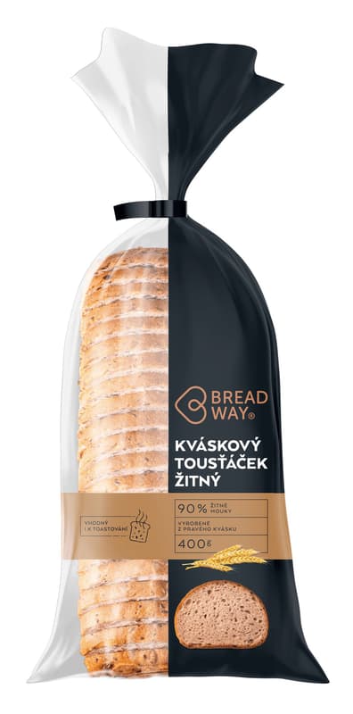 Breadway Rye Sourdough toast bread