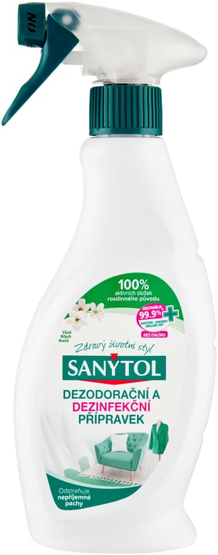 Sanytol Dezodorační a dezinfekční přípravek na tkaniny