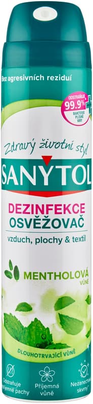 Sanytol Dezinfekční osvěžovač se svěží mentolovou vůní