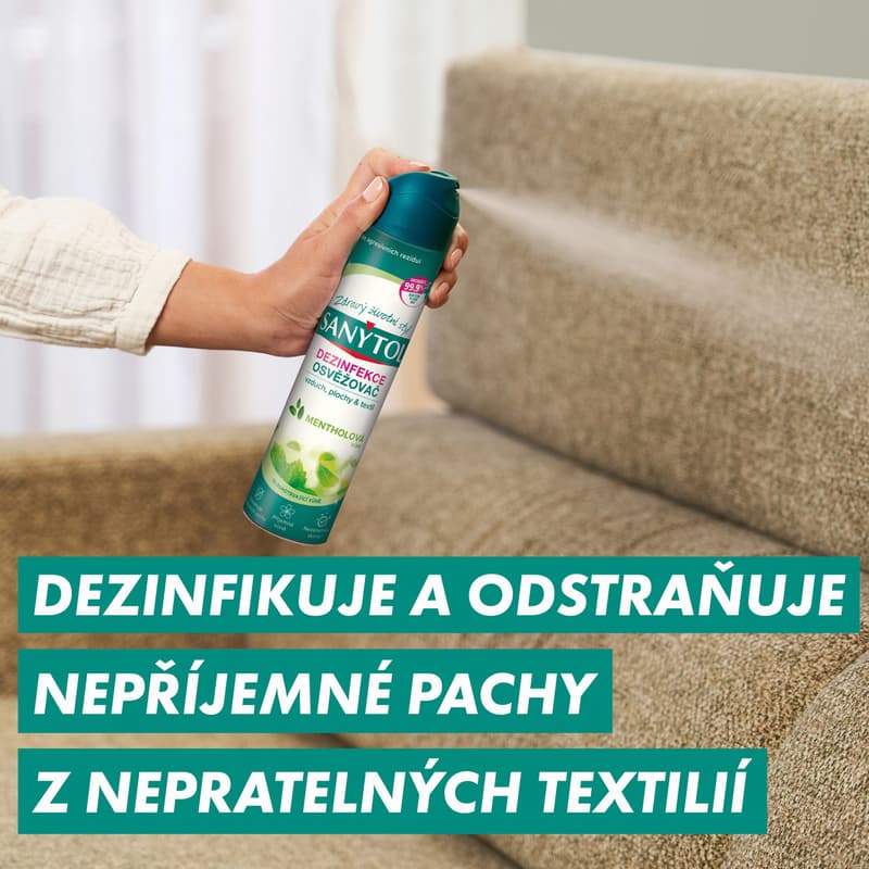Sanytol Dezinfekční osvěžovač se svěží mentolovou vůní