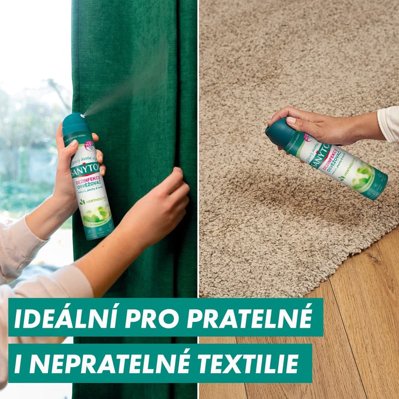 Sanytol Dezinfekční osvěžovač se svěží mentolovou vůní