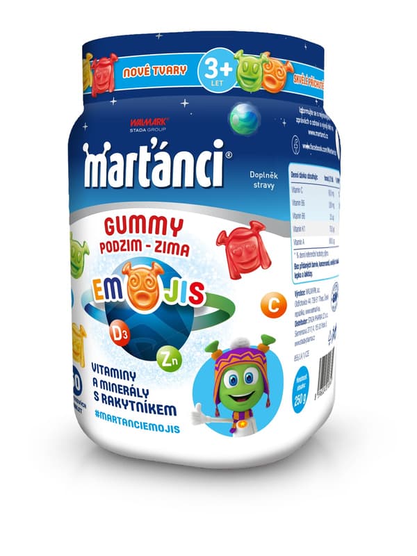 Marťánci Gummy podzim-zima tbl.50