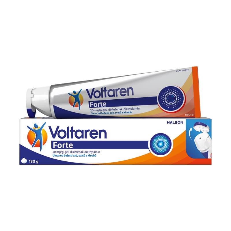 VOLTAREN FORTE 20MG/G gel 180G