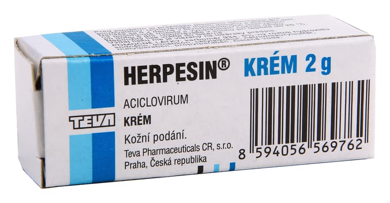 HERPESIN 50MG/G krém 2G