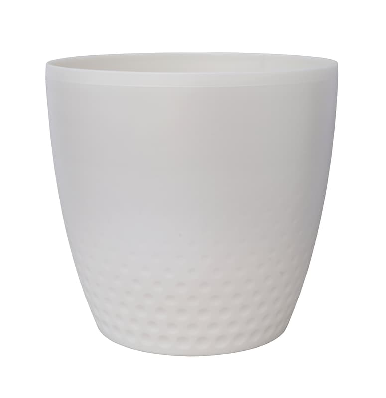Plastia Obal na květináč Perla Ø 14 cm, béžový