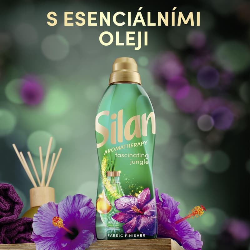 Silan Naturals fabric softener with ylang-ylang a vetiver scent 2,7 l