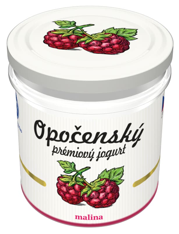 Bohemilk Opočenský smetanový jogurt malina