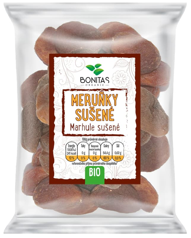 Bonitas BIO Apricots unsulphured