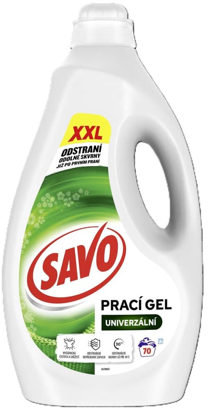 Savo Washing gel for colorful and white laundry 3,5 l