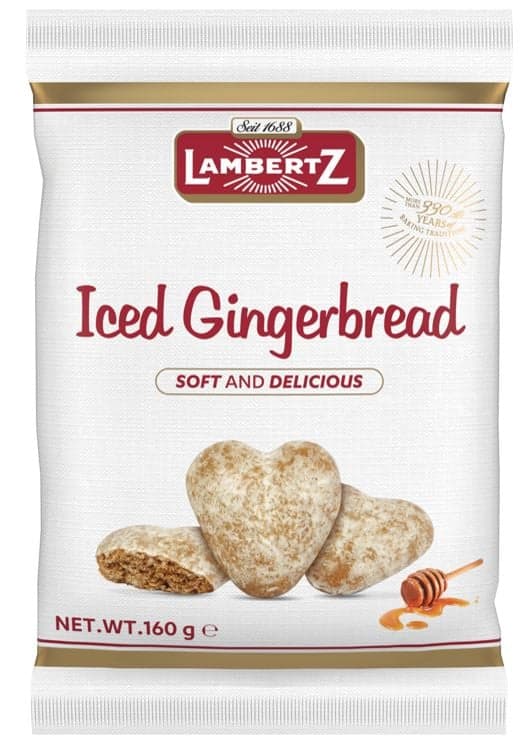 Lambertz Gingerbread cookies with icing