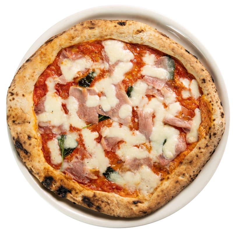 Pizza Margherita s pražskou šunkou z Pizza Nuova