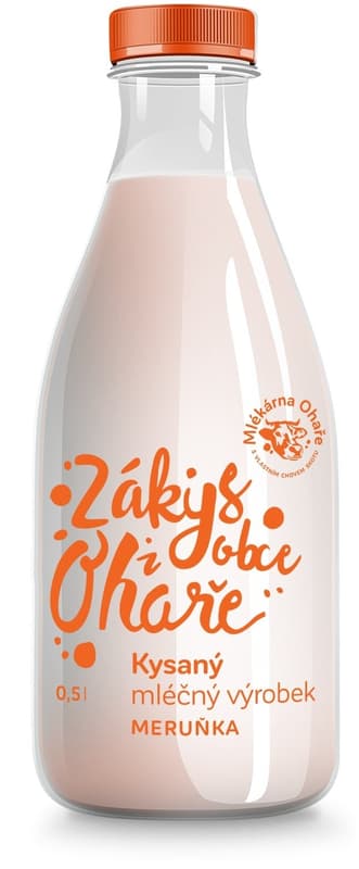Mlékárna Ohaře Zákys meruňkový