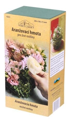 Arrangement for live flowers