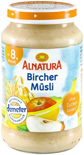Alnatura BIO Příkrm Ovocné müsli