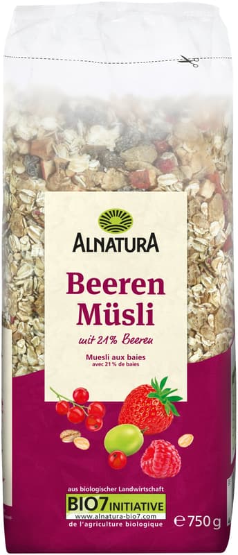 Alnatura BIO Müsli s bobulovitým ovocem