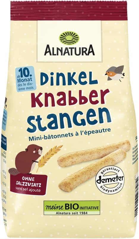 Alnatura BIO Dětské mini špaldové tyčinky