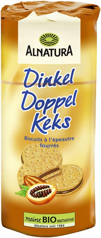 Alnatura BIO Mini spelled biscuits with chocolate filling