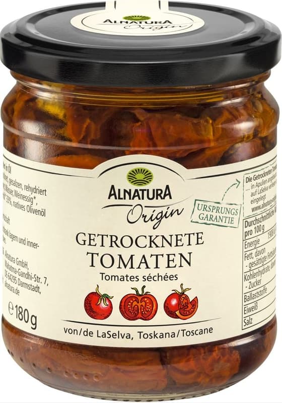 Alnatura BIO Dried tomatoes, lightly salted