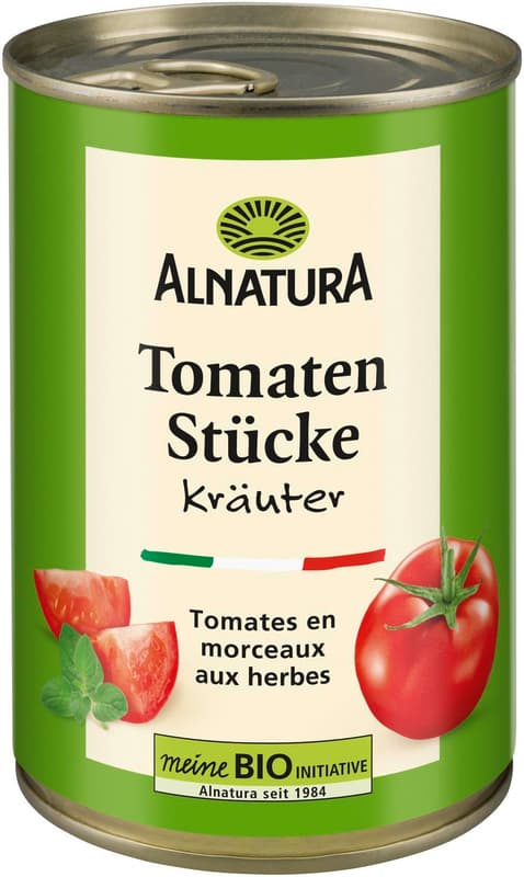 Alnatura BIO Tomatoes chopped with herbs
