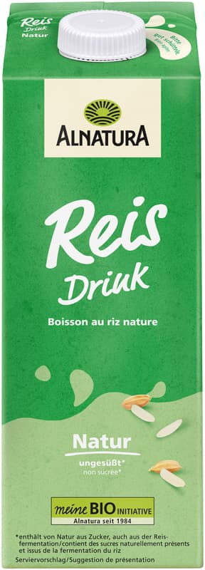 Alnatura BIO Unsweetened rice drink