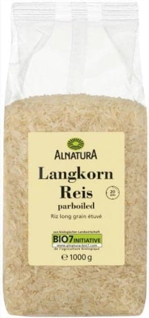 Alnatura BIO Long grain parboiled rice