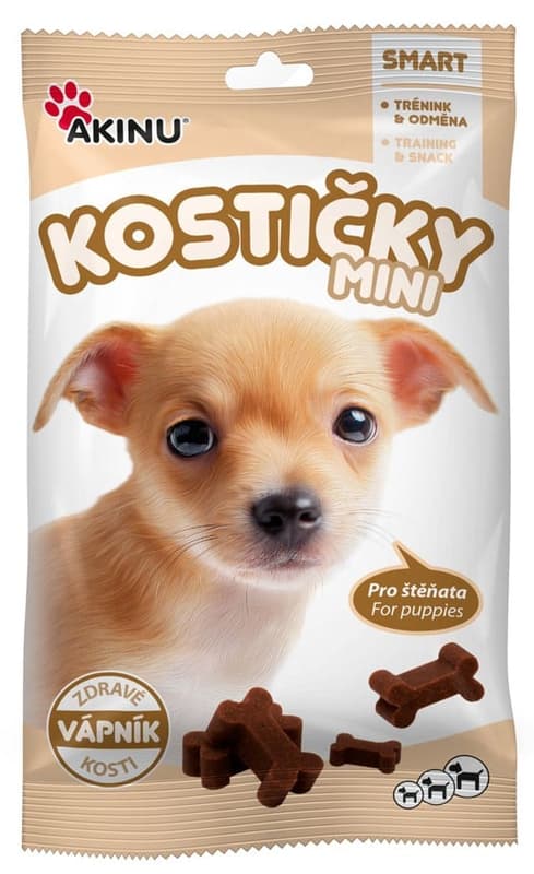 Akinu Small bones MINI for pupies with calcium 60g