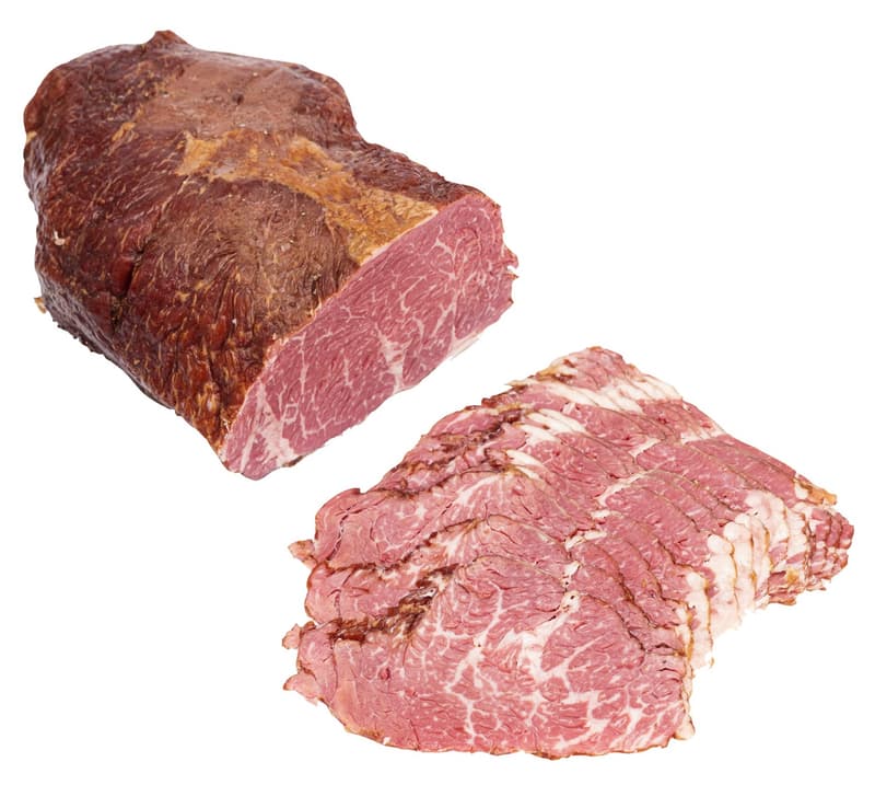 Pastrami sliced