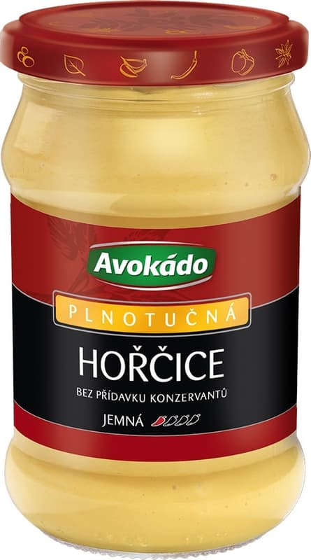 Avocado Full-fat mustard