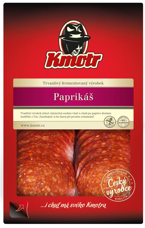 Kmotr Paprikáš krájený