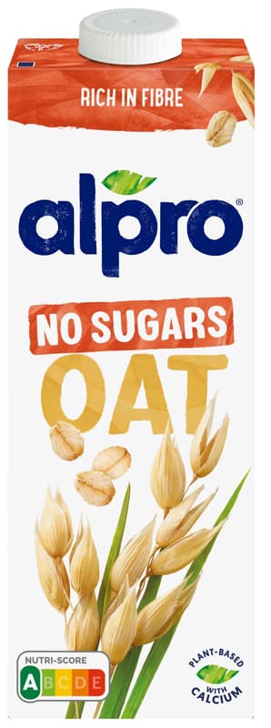Alpro oatmeal unsweetened drink 