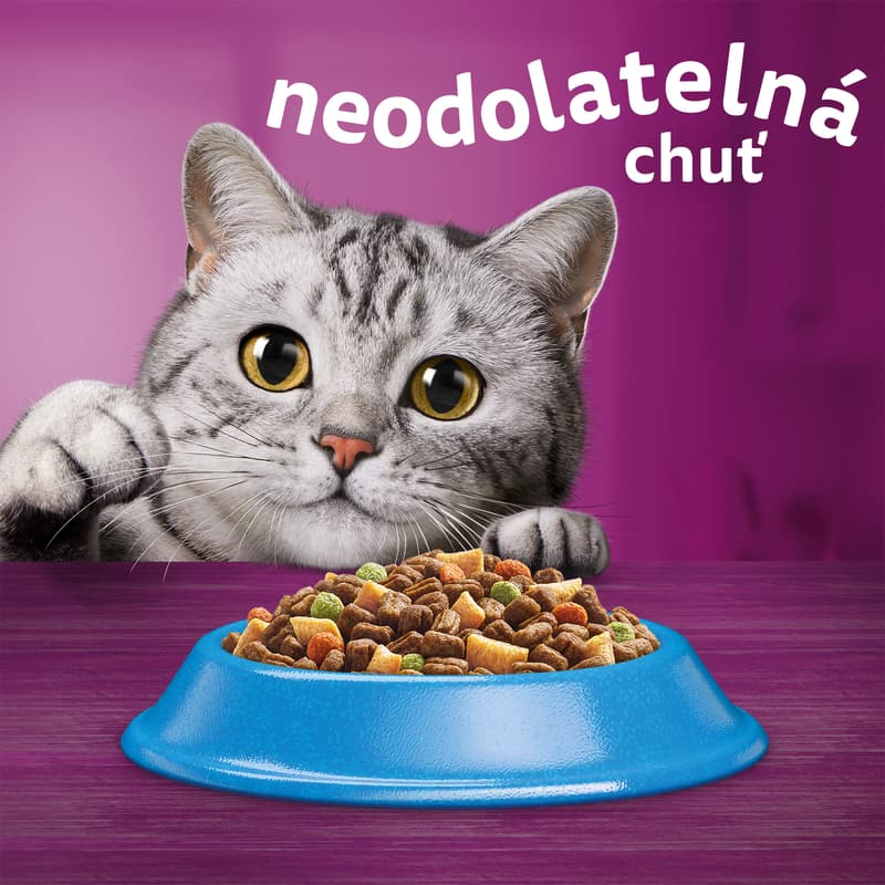 Whiskas Granule pro dospělé kočky – tuňák