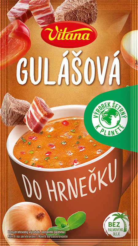 Vitana Goulash in a cup