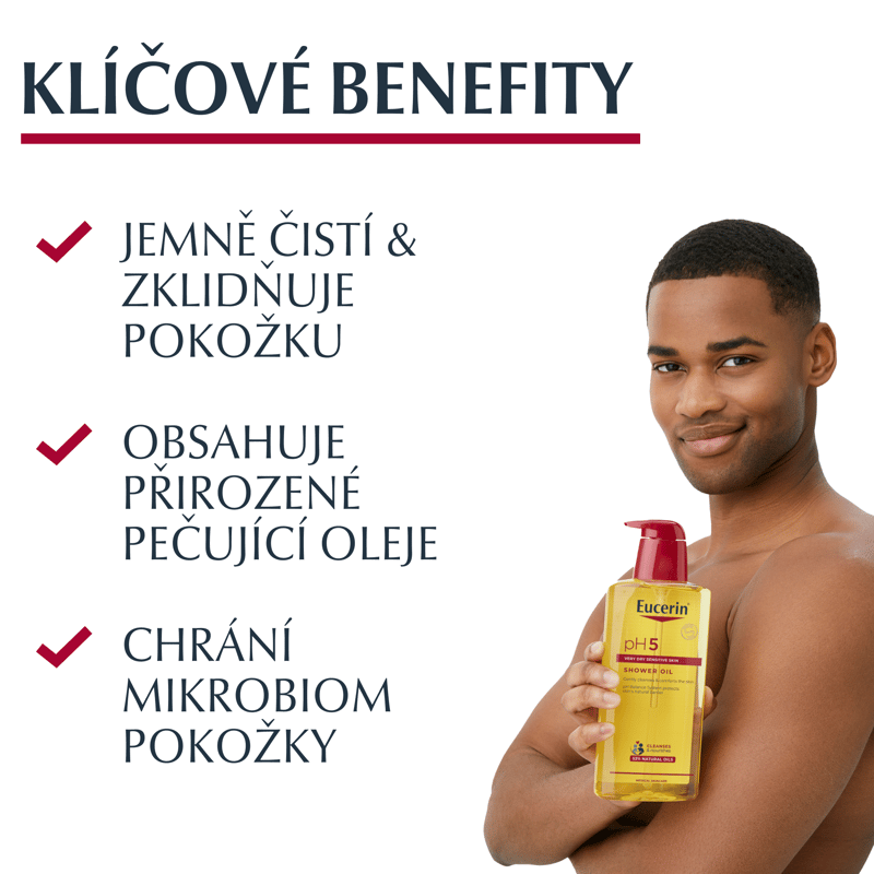 EUCERIN pH5 Relipidating Shower Oil 400ml