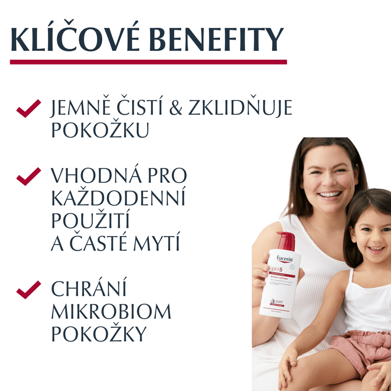 EUCERIN pH5 Sprchová emulze 400ml