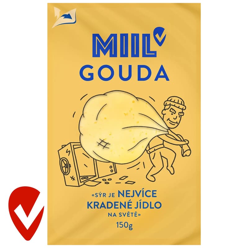 Miil Gouda slices