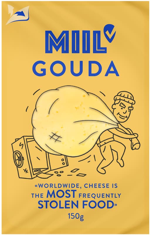 Miil Gouda slices