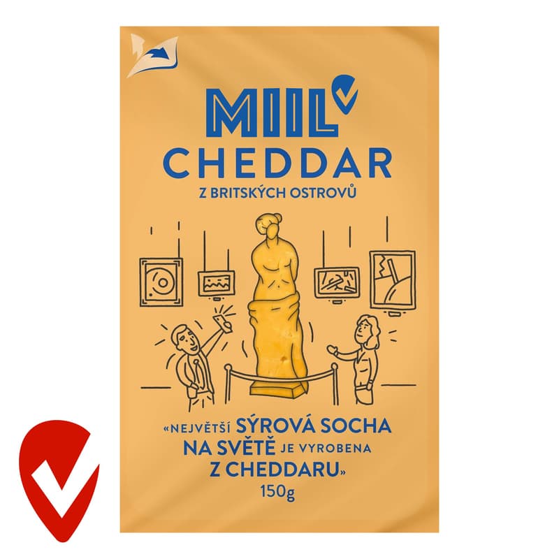 Miil Cheddar slices