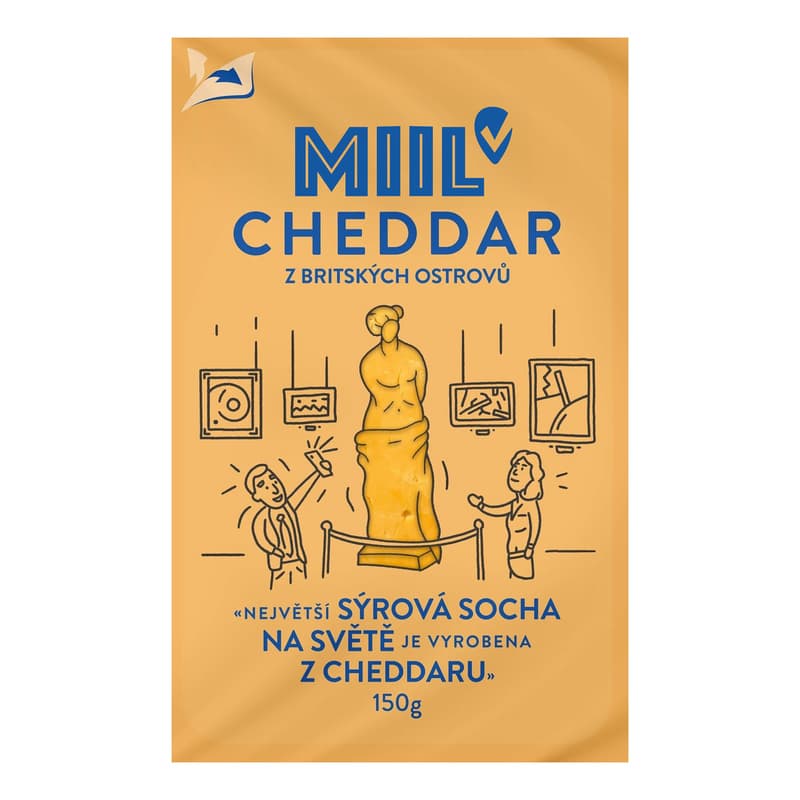 Miil Cheddar slices