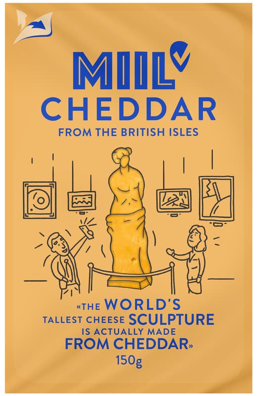 Miil Cheddar slices