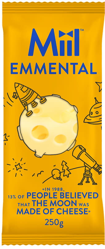Miil Emmental 45% bloček