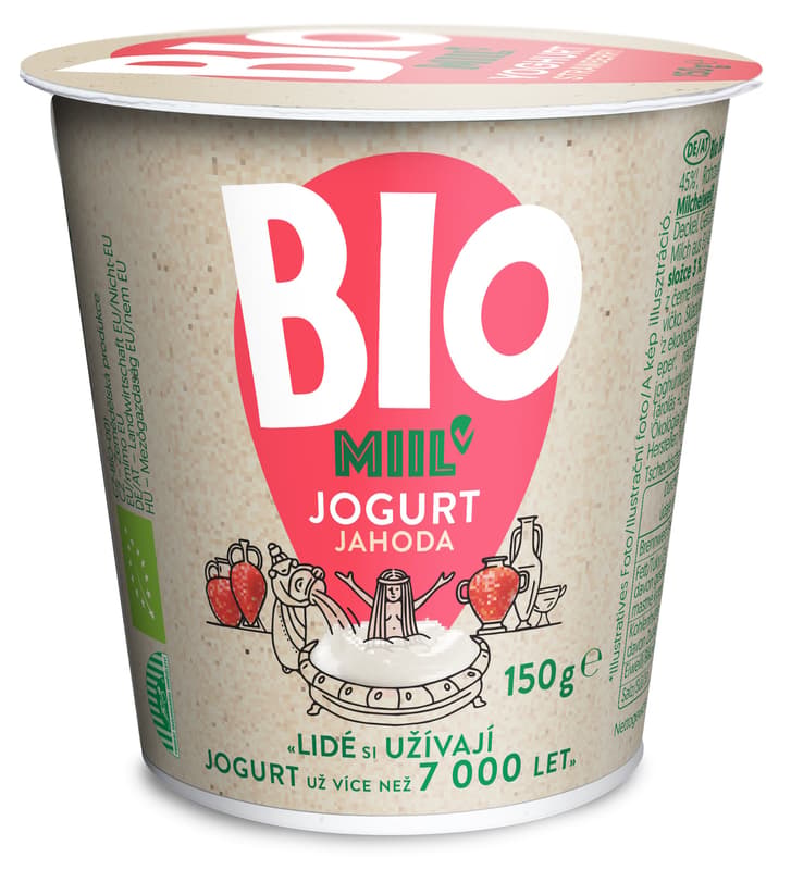 Miil BIO Jogurt jahodový