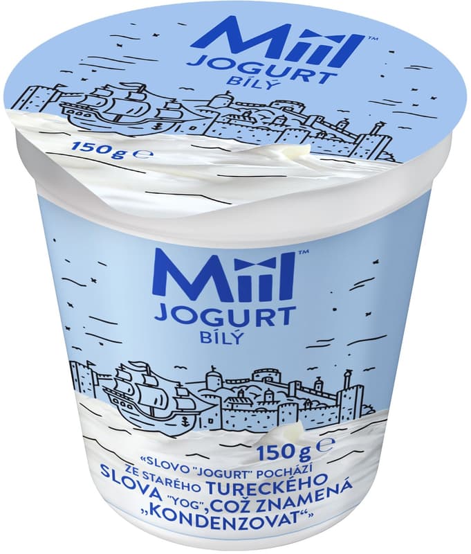 Miil Krémový jogurt bílý 3,7 % tuku