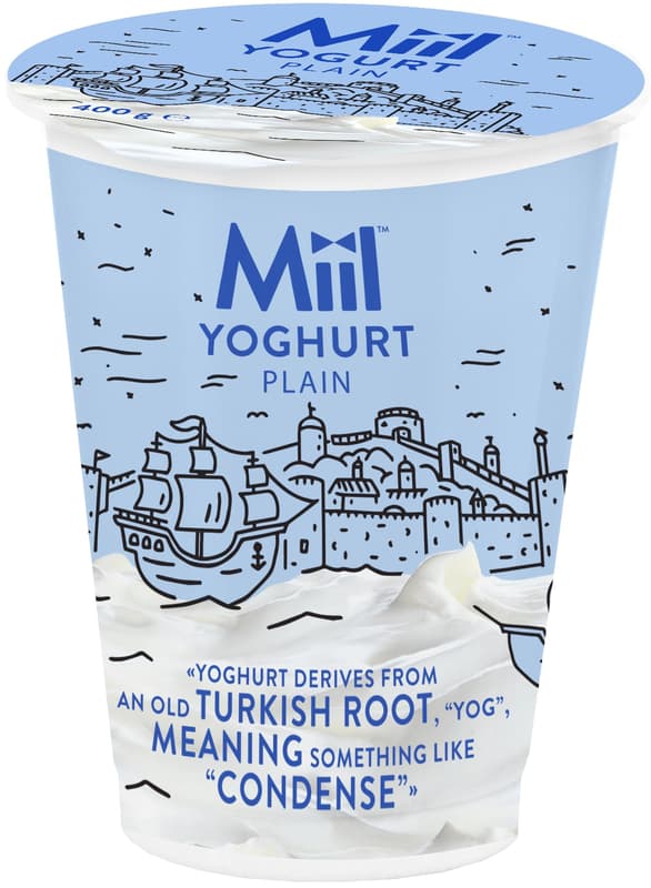 Miil Creamy yogurt plain 3,7 % fat