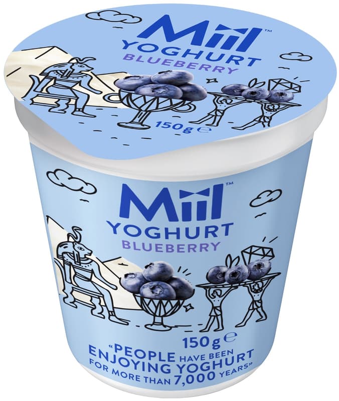 Miil Creamy yogurt blueberry